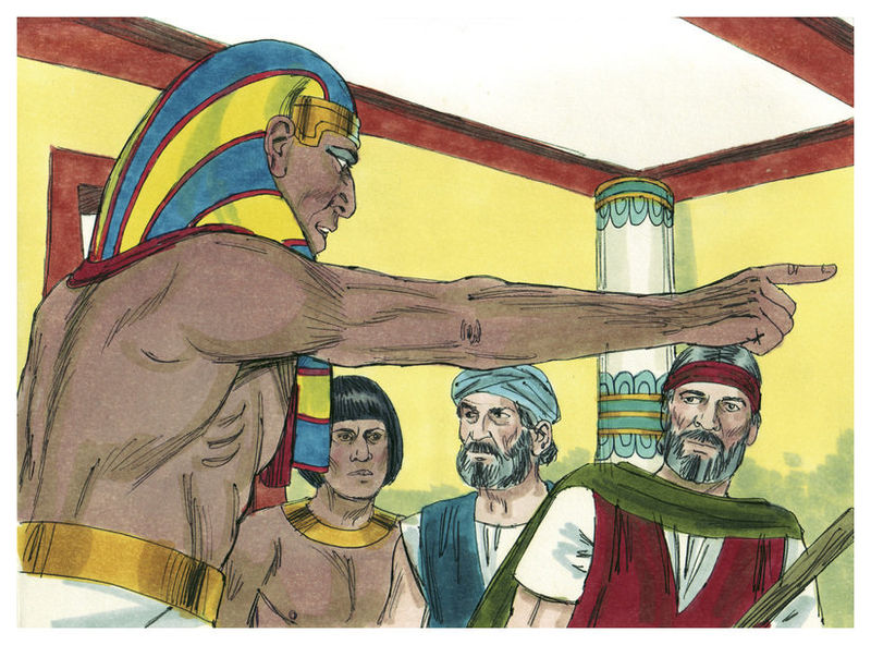Moses and Aaron before Pharaoh – Exodus Chapter 11