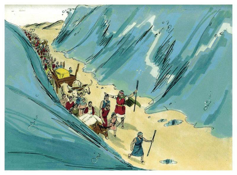 Children of Israel cross the Sea - Exodus Chapter 15