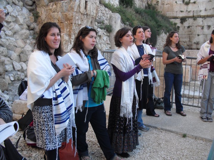 Women of the Wall Standing at Prayer