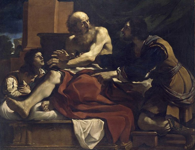 Jacob blessing Ephraim and Manasseh